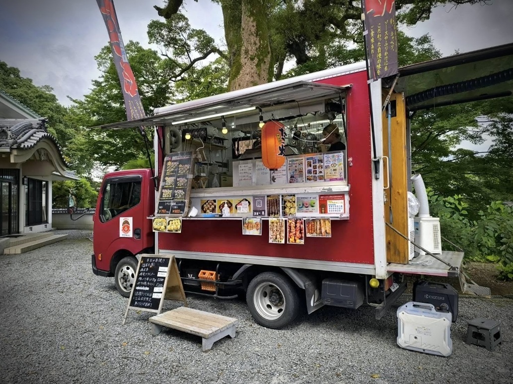 たこマルくんのキッチンカー